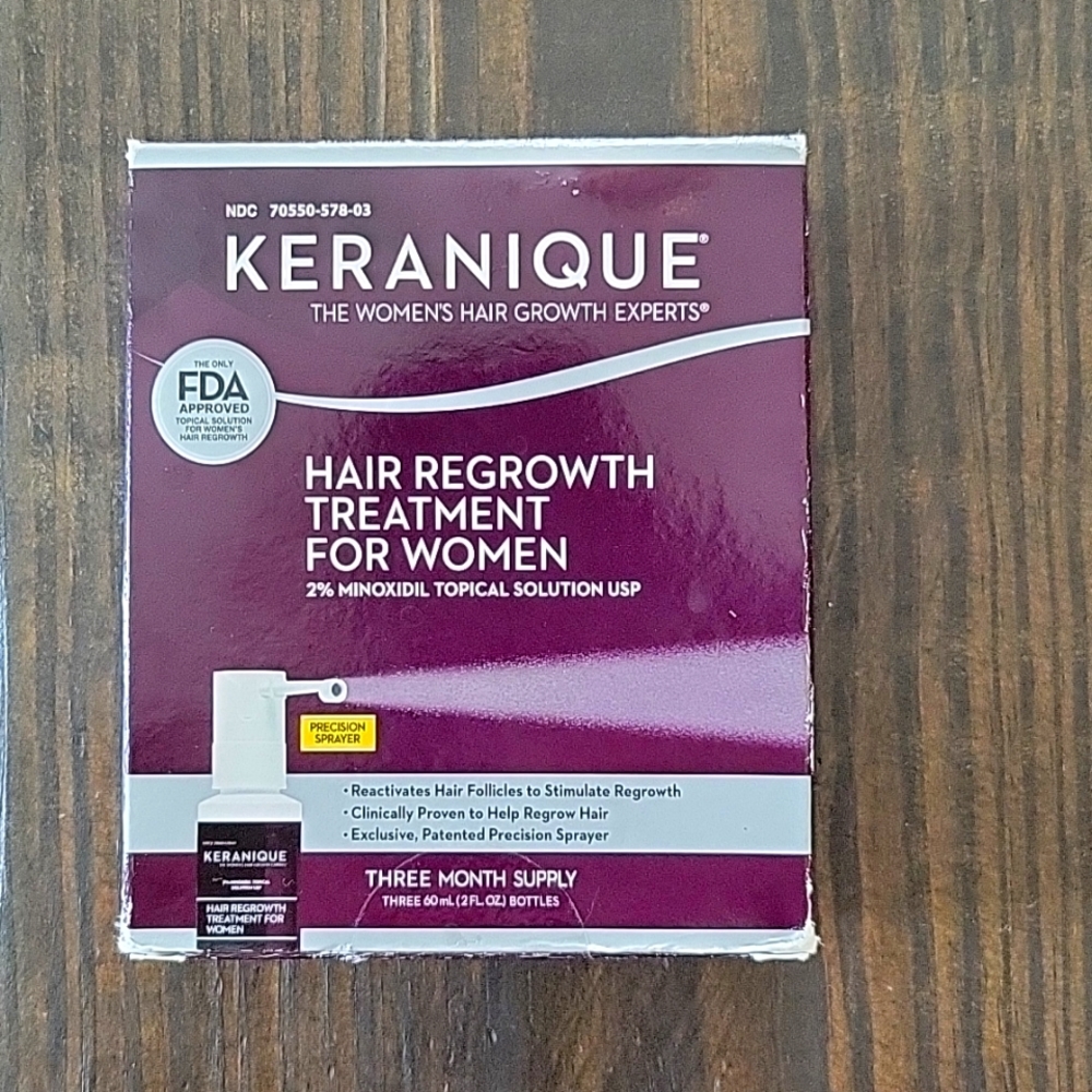 Keranique Hair regrowth stimulating treatment